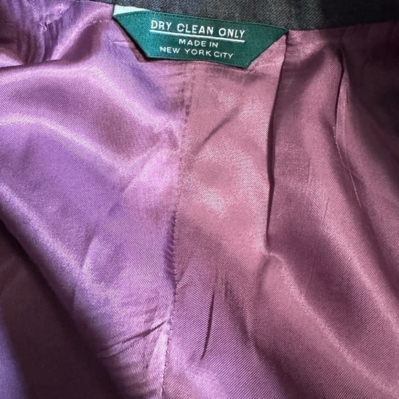 Saint Laurie Taylor Made Women’s Gray Button Up Long Sleeve Blazer Size S/M USA - Picture 6 of 10